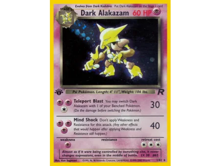 Dark Alakazam (Holo)