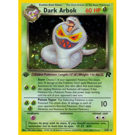 Dark Arbok (Holo)