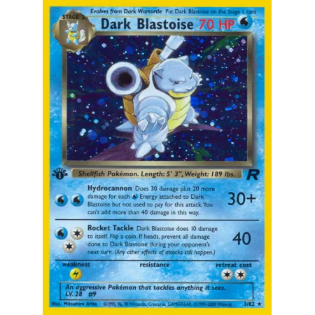 Dark Blastoise (Holo)