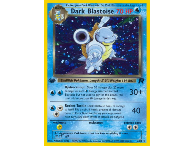 Dark Blastoise (Holo)