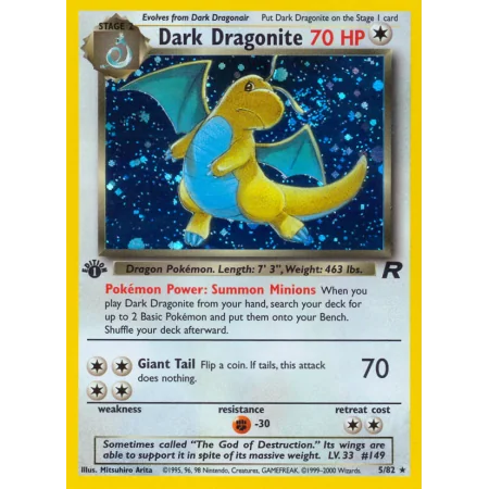 Dark Dragonite (Holo)