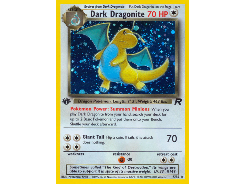 Dark Dragonite (Holo)