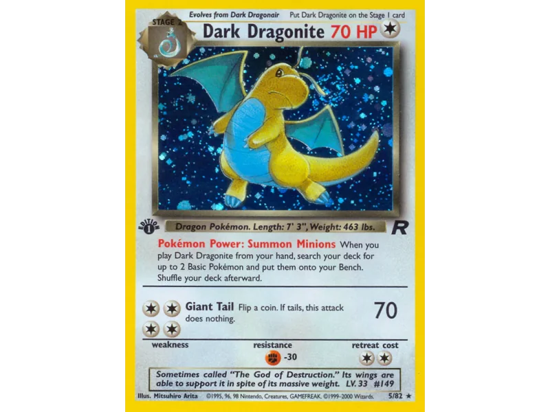 Dark Dragonite (Holo)