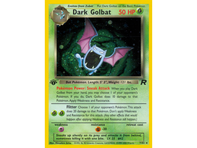 Dark Golbat (Holo)