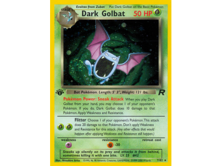 Dark Golbat (Holo)