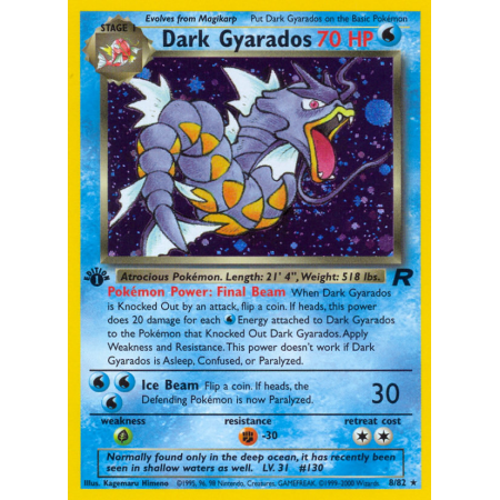 Dark Gyarados (Holo)