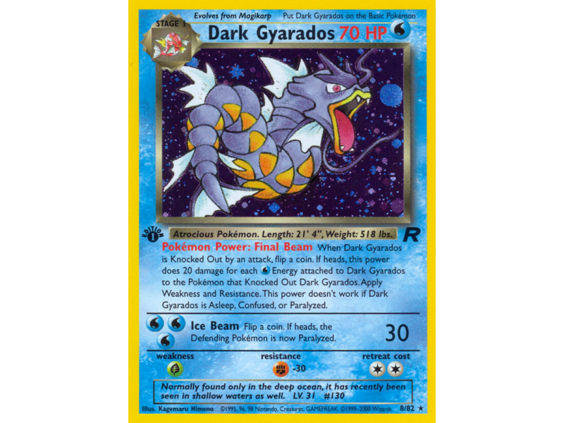 Dark Gyarados (Holo)