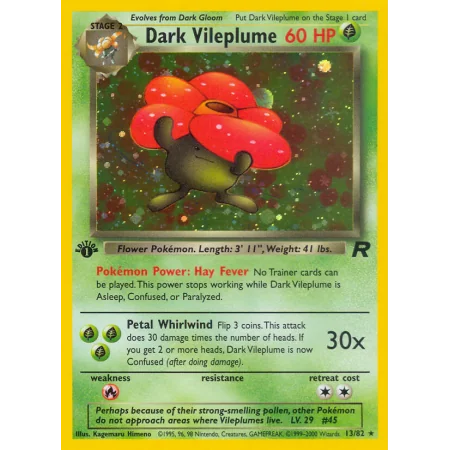 Dark Vileplume (Holo)