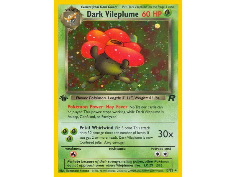 Dark Vileplume (Holo)
