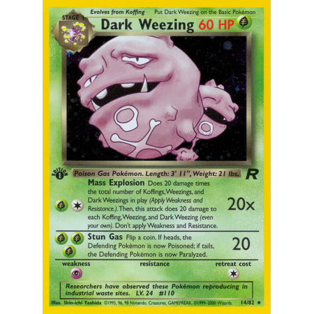Dark Weezing (Holo)