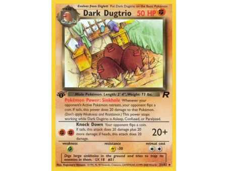 Dark Dugtrio