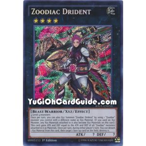 Zoodiac Drident (Secret Rare)