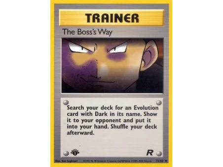 The Boss's Way