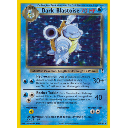 Dark Blastoise (Reverse Holo)