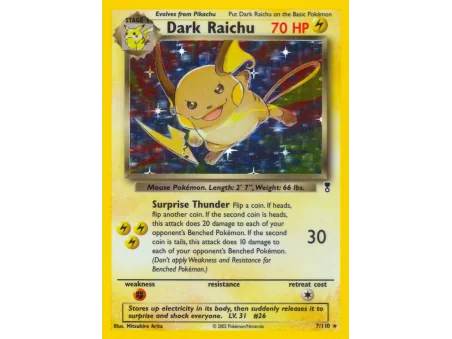Dark Raichu (Reverse Holo)