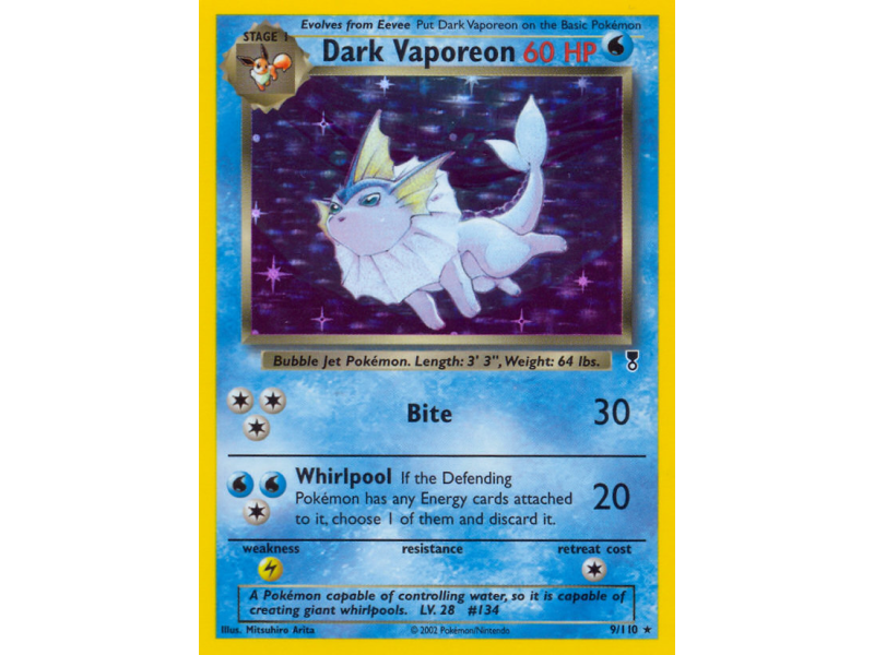 Dark Vaporeon (Holo)