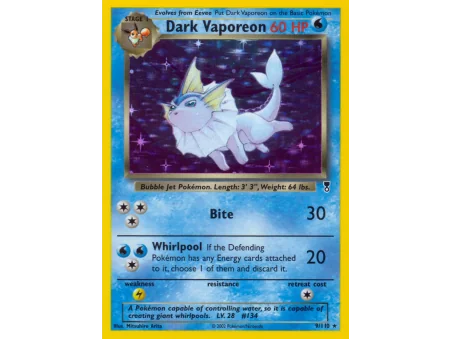 Dark Vaporeon (Reverse Holo)