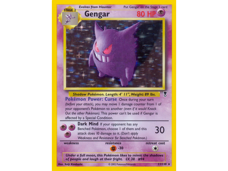 Gengar (Reverse Holo)