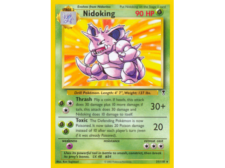 Nidoking (Reverse Holo)
