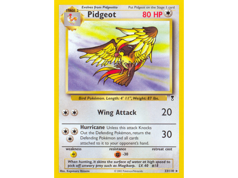 Pidgeot (Reverse Holo)