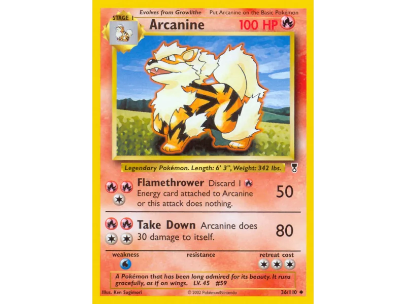 Arcanine (Reverse Holo)