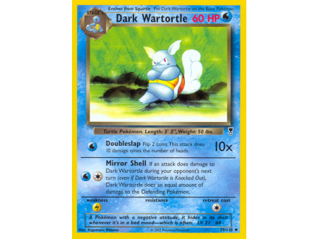 Dark Wartortle (Reverse Holo)