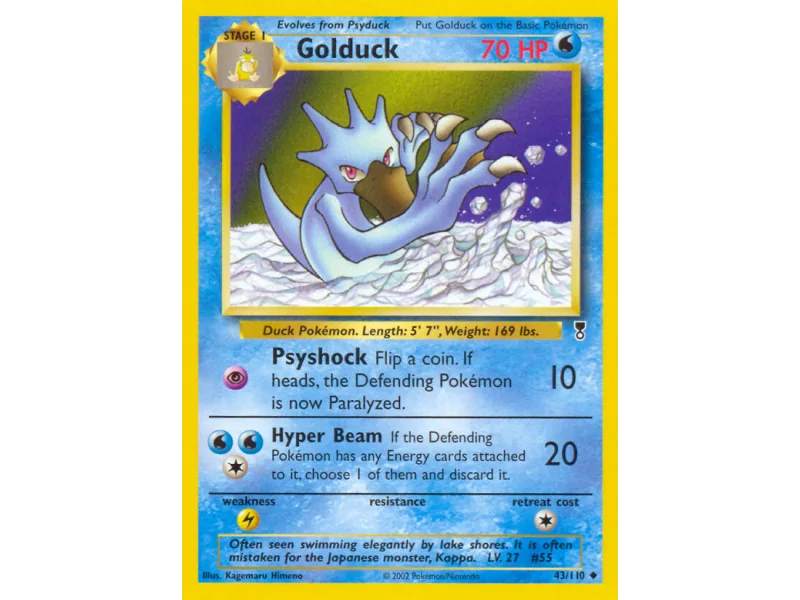 Golduck (Reverse Holo)