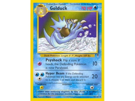 Golduck (Reverse Holo)