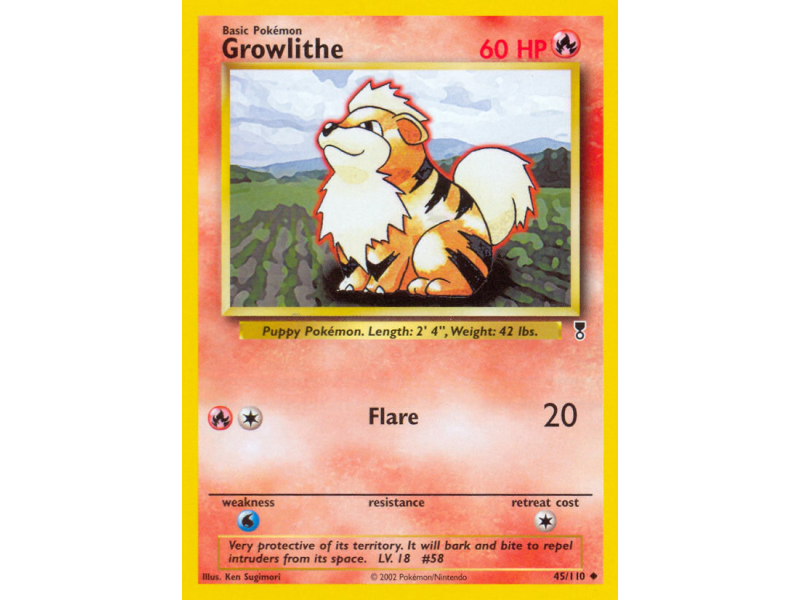 Growlithe (Reverse Holo)
