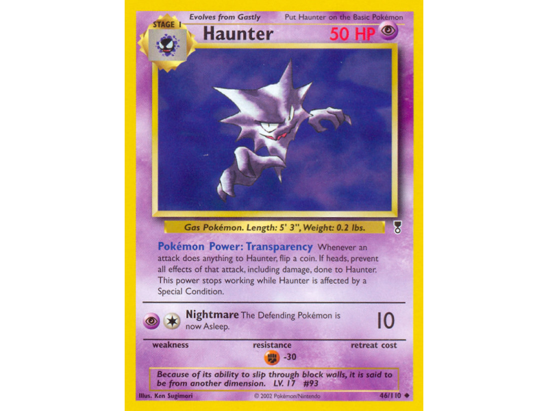 Haunter (Reverse Holo)