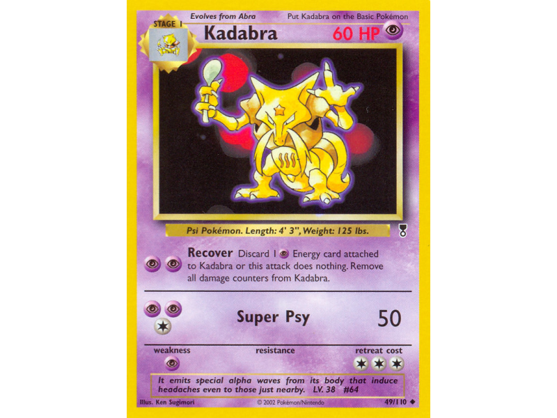 Kadabra (Reverse Holo)