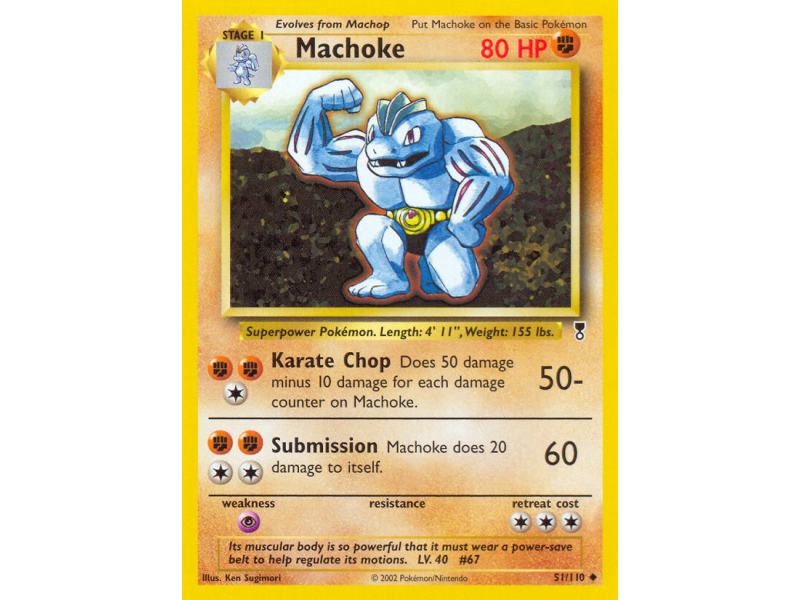 Machoke (Reverse Holo)