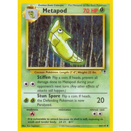 Metapod (Reverse Holo)