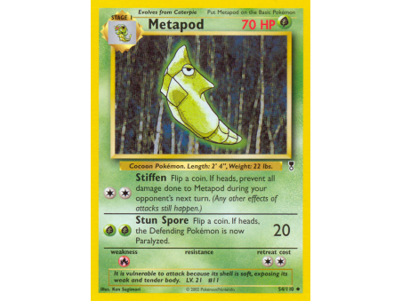 Metapod (Reverse Holo)