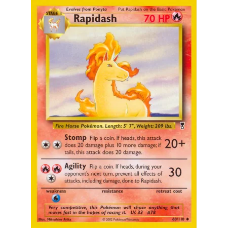Rapidash (Reverse Holo)