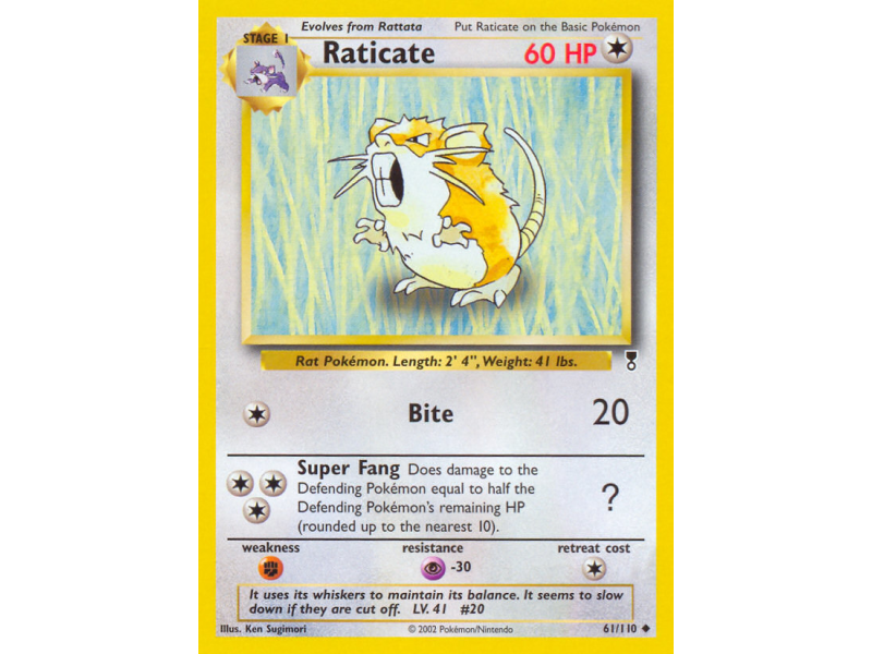 Raticate (Reverse Holo)