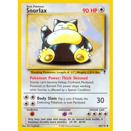 Snorlax (Reverse Holo)