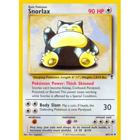 Snorlax (Reverse Holo)