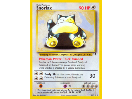 Snorlax (Reverse Holo)