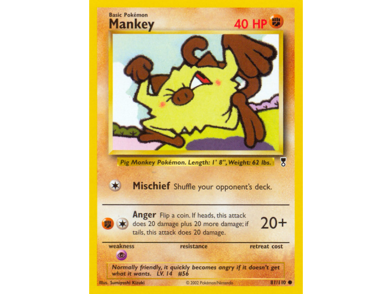 Mankey (Reverse Holo)