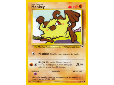 Mankey (Reverse Holo)
