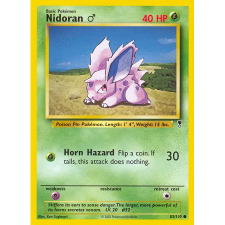 Nidoran ♂ (Reverse Holo)