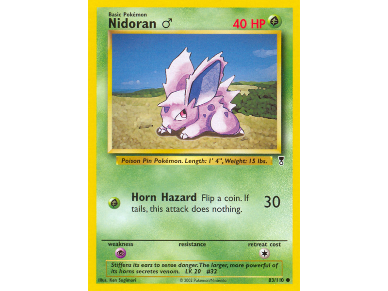 Nidoran ♂ (Reverse Holo)