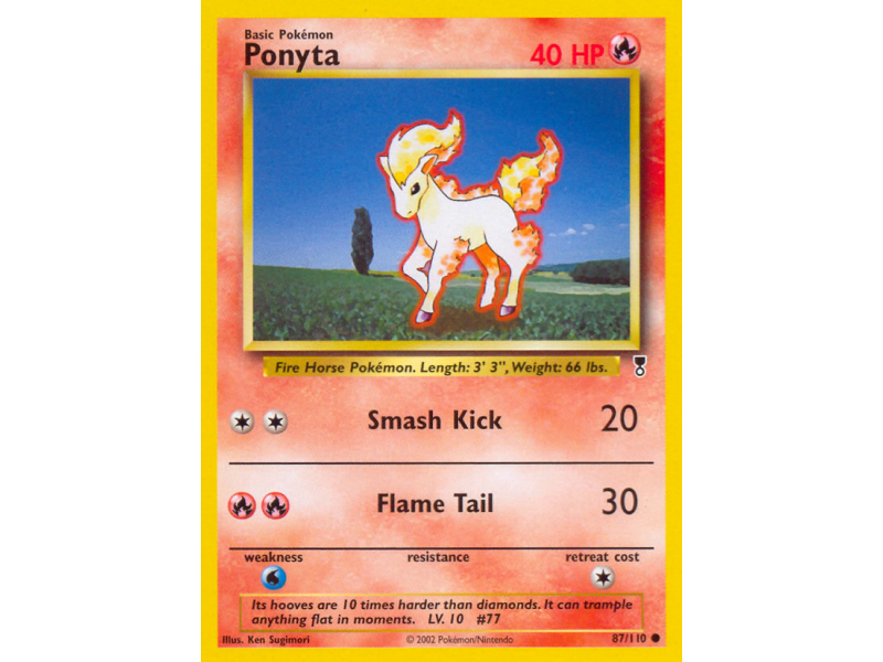 Ponyta (Reverse Holo)
