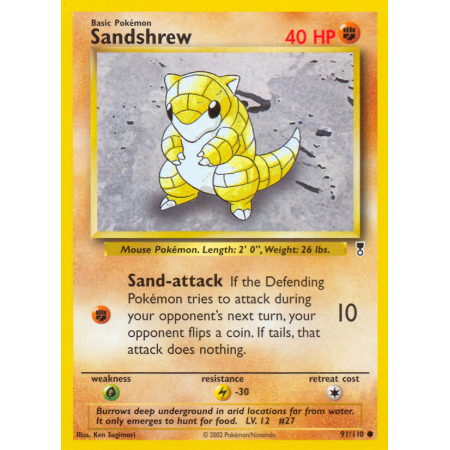 Sandshrew (Reverse Holo)
