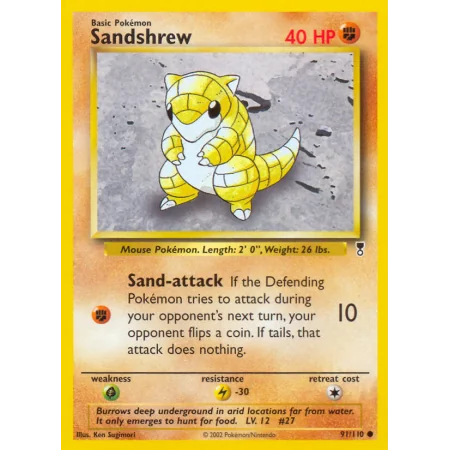 Sandshrew (Reverse Holo)