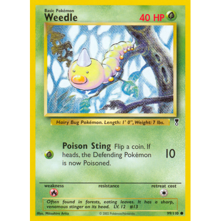 Weedle (Reverse Holo)