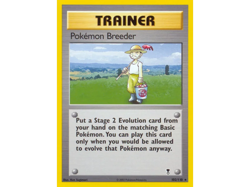 Pokémon Breeder (Reverse Holo)