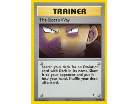 The Boss's Way (Reverse Holo)