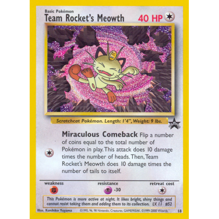 Team Rocket's Meowth
